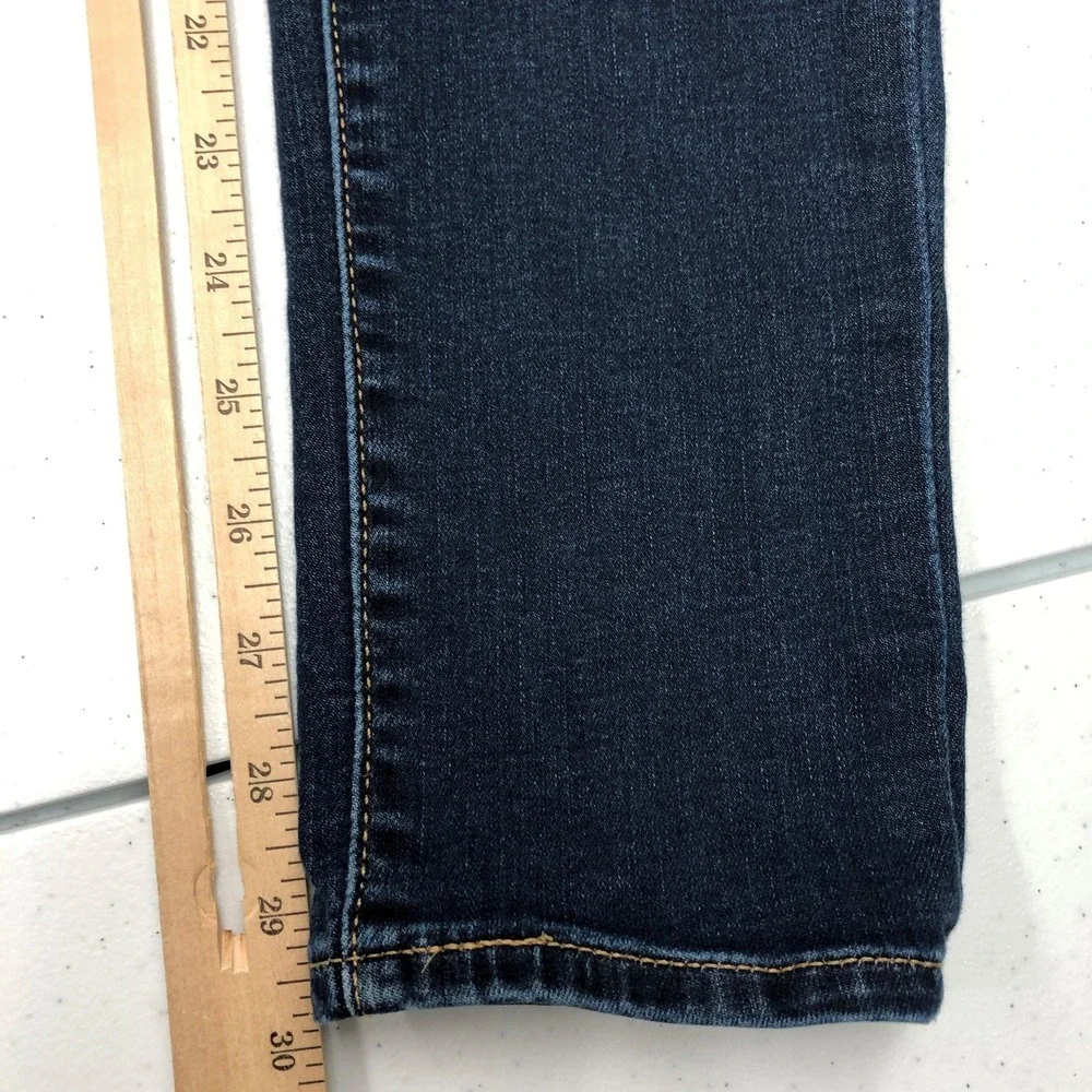 Levis 311 Shaping Skinny Jeans Womens 28 Blue Stretch Denim Premium Mid Rise Day - Picture 13 of 16
